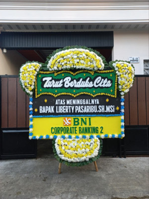 Papan Bunga Duka di Kebonrejo