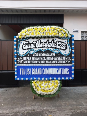 Papan Bunga Duka di Kebonrejo